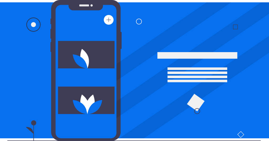 Phone showing brand marks and layout