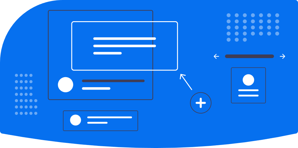 Interface cards and a compose control
